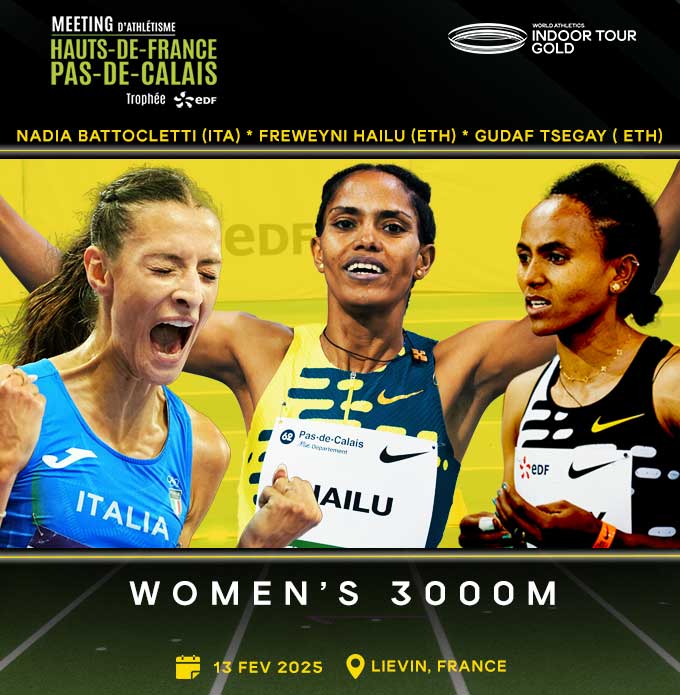 Women's 3000m: World record in danger!