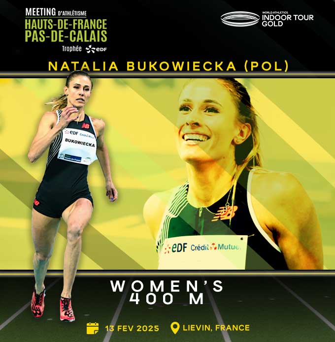 Natalia Bukowiecka attendue sur le 400m