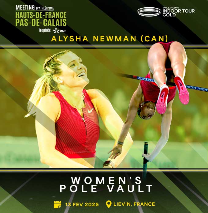 2nd Olympic medallist pole vaulter: Alysha Newman