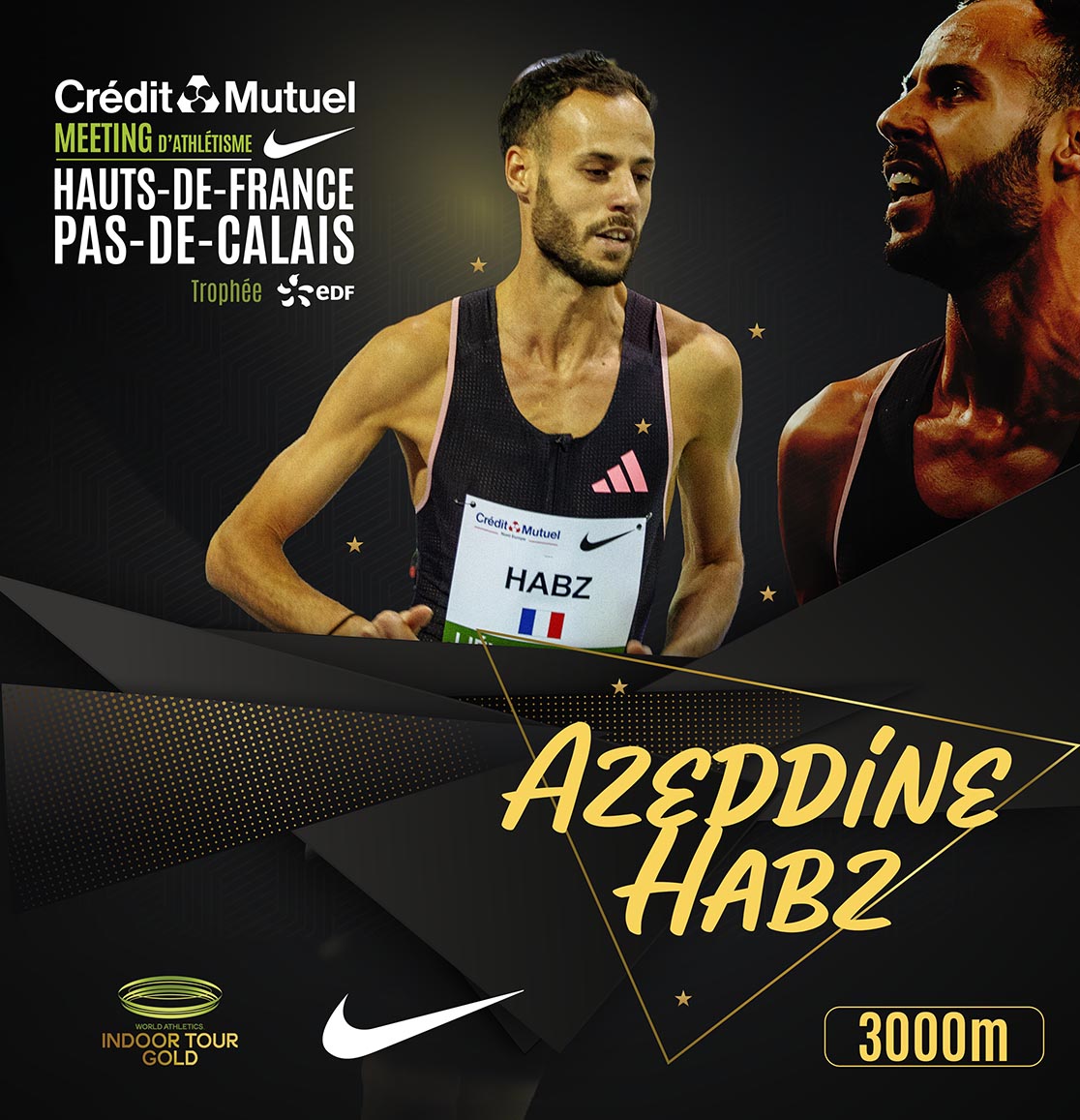 Le meilleur miler tricolore, Azeddine Habz pour un 5ème record de France ?