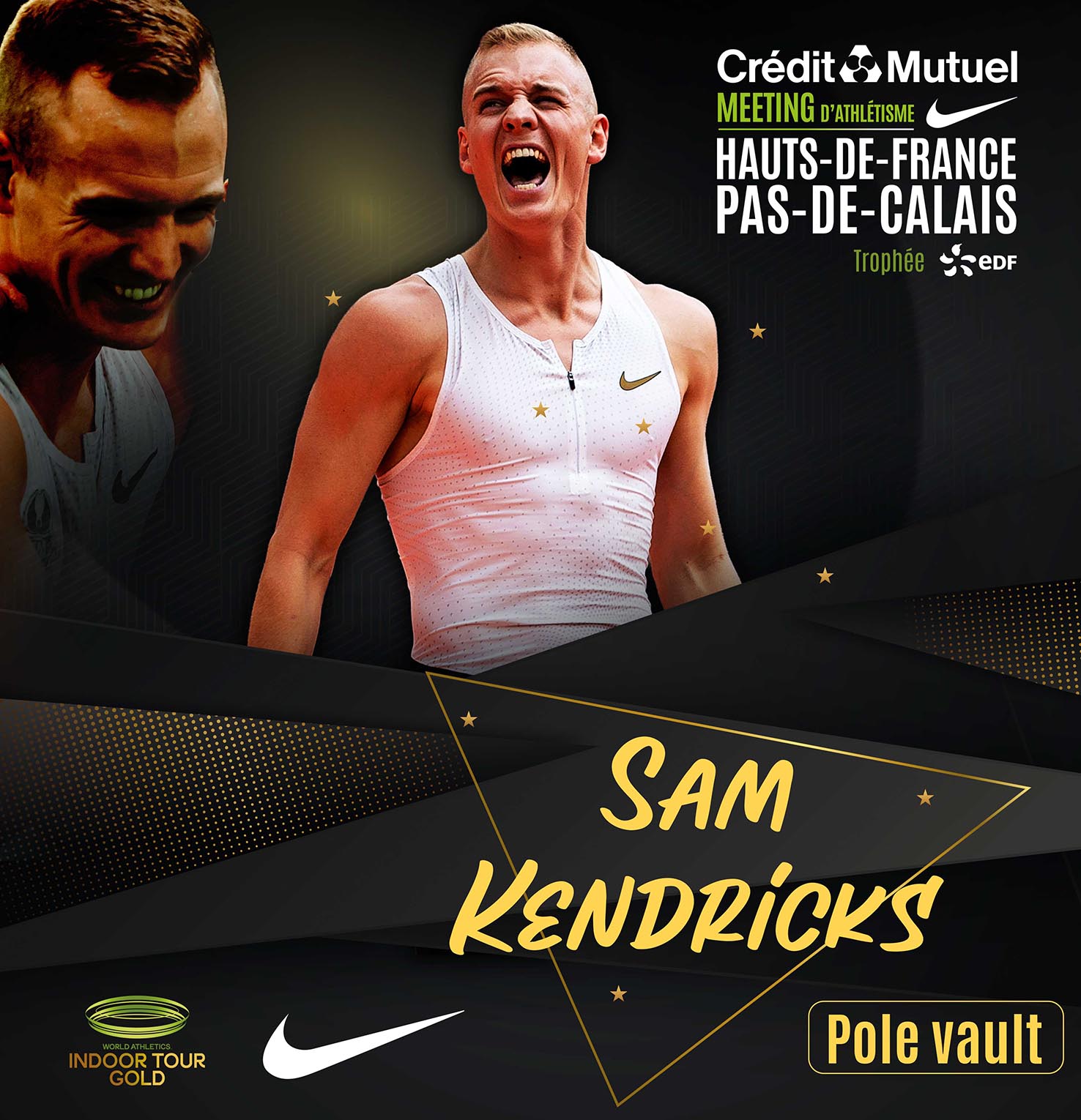 Sam Kendricks, fidèle à Liévin